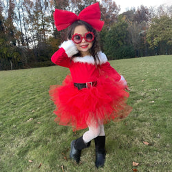 Christmas Girl Red Dress